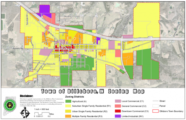 2019 zoning map